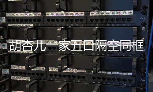 百日儿一儿子口隔空同框 胡杏家五为小庆祝