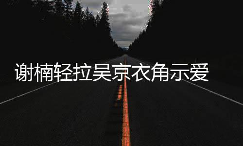 蜜庆祝结周年示爱谢楠衣角婚七 甜吴京轻拉